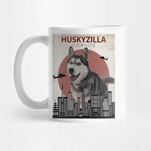 Huskyzilla - Giant Siberian Husky Dog Mug